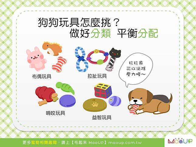 汪汪的玩具箱 狗狗玩具怎麼挑 種類均衡最舒壓 毛起來 Line Today
