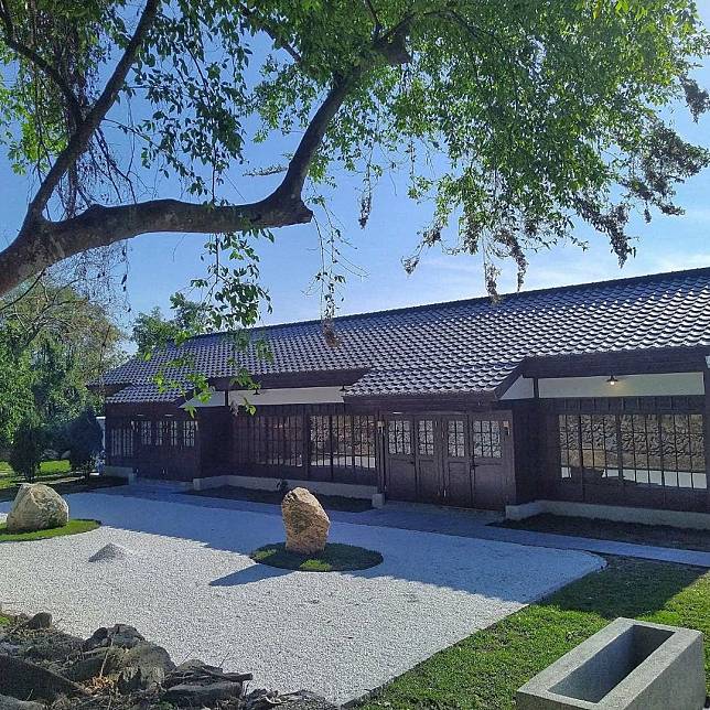 ▲迎曦閣的庭院（圖/ IG @jerrychao1974）