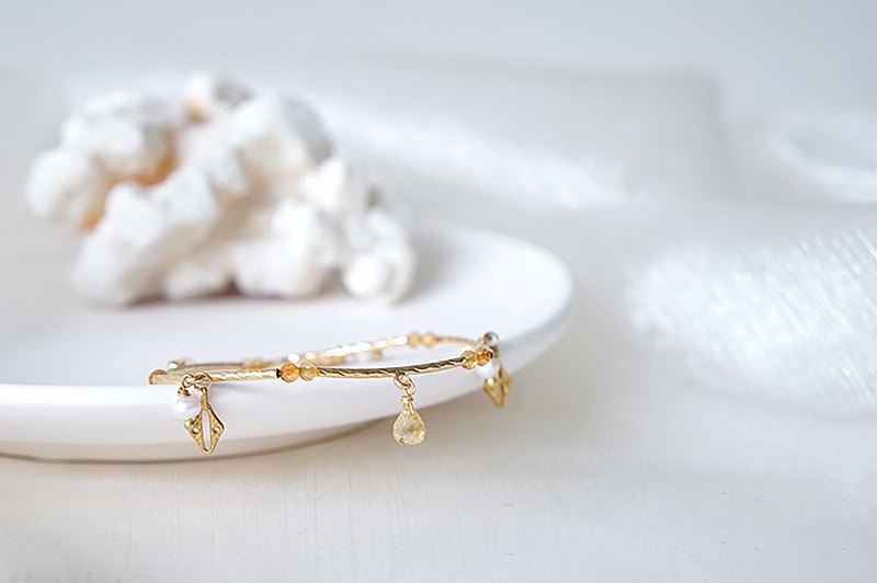 【FICELLE】愛情蔓延黃水晶手鍊