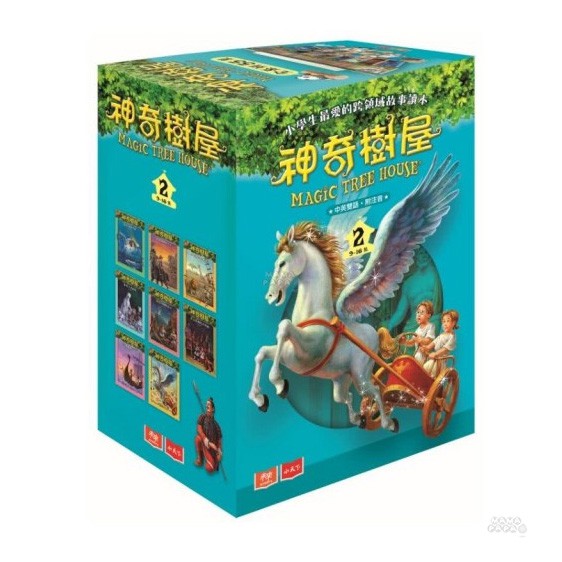 「神奇樹屋」（Magic Tree House）系列描述一對小兄妹傑克與安妮的冒險故事。八歲半的哥哥傑克，理性冷靜，喜歡看書，他會將沿途看到的事物，重點式的記錄在筆記本上；而七歲的妹妹安妮，喜愛幻想與