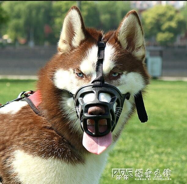 11.11超值折扣 狗嘴套狗狗嘴罩防咬叫亂吃中大型犬狗口罩金毛狗止吠器寵物嘴套