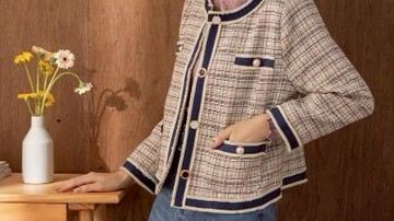 打造優雅知性名媛氣場！韓系「小香風」穿搭必收這8款～