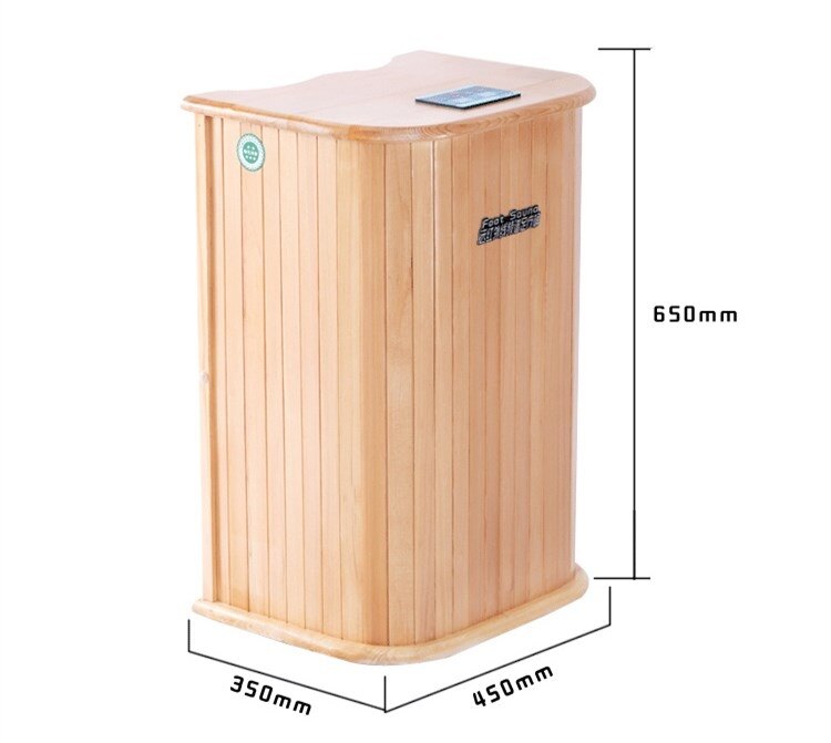 遠紅外線足浴桶頻譜足療桶加熱汗蒸熏蒸桶泡腳木桶全息能量養生桶XQB