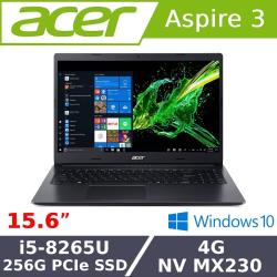 ◎纖薄機身 吸睛外型|◎大儲存空間|◎還有擴充槽商品名稱:Acer宏碁Aspire3獨顯效能筆電A315-55G-52H015.6吋/i5-8265U/4G/256GBPCIeSSD/MX230品牌: