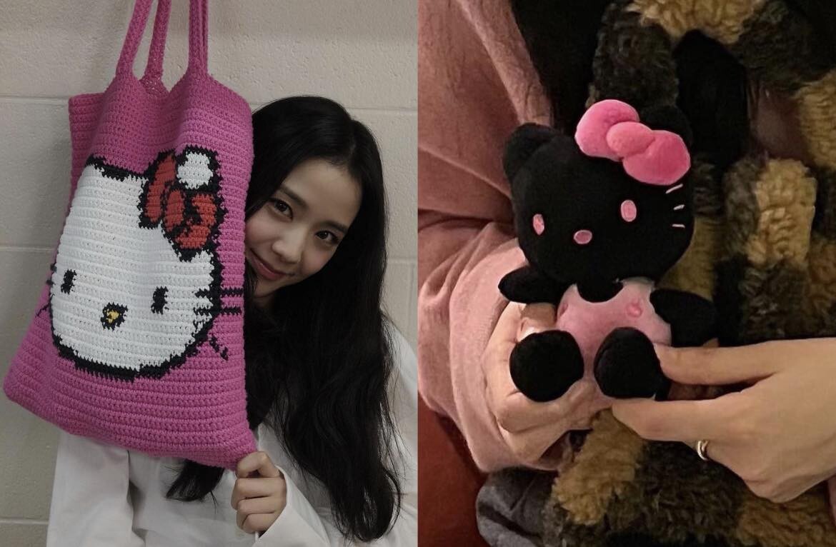 美女都在愛KITTY！韓星擁有KITTY配件盤點，Jennie、Jisoo超瘋，她簡直是Kitty代言人！