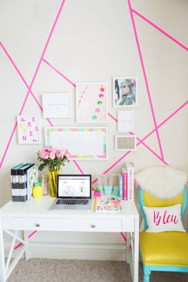 8 Ide Kreatif  Dekorasi Dinding Keren Sederhana yang Mudah 