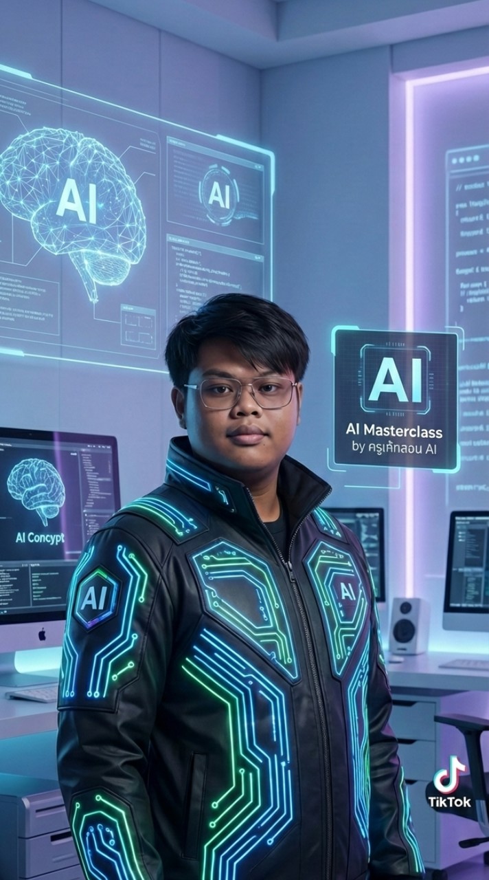 ครูเค้กสอน AI