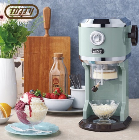 夏日消暑必備「刨冰機」推薦：DOSHISHA DCSP-1751 復古電動刨冰機，NT.1980