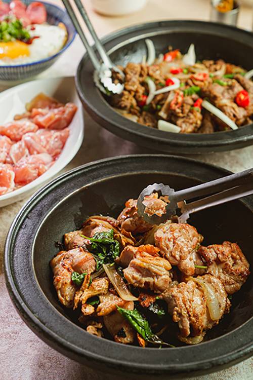 ▲石研室嚴選食材，為人氣石頭火鍋店。（圖/石研室