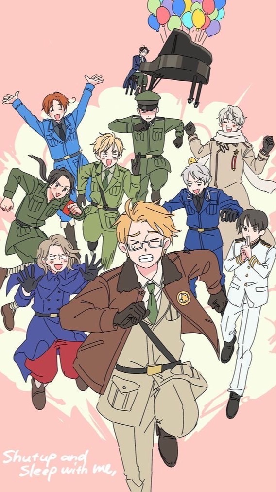 ᥫᩣ❣️❣️ヘタリア 緩緩~ なりきり❣️❣️ᥫᩣ