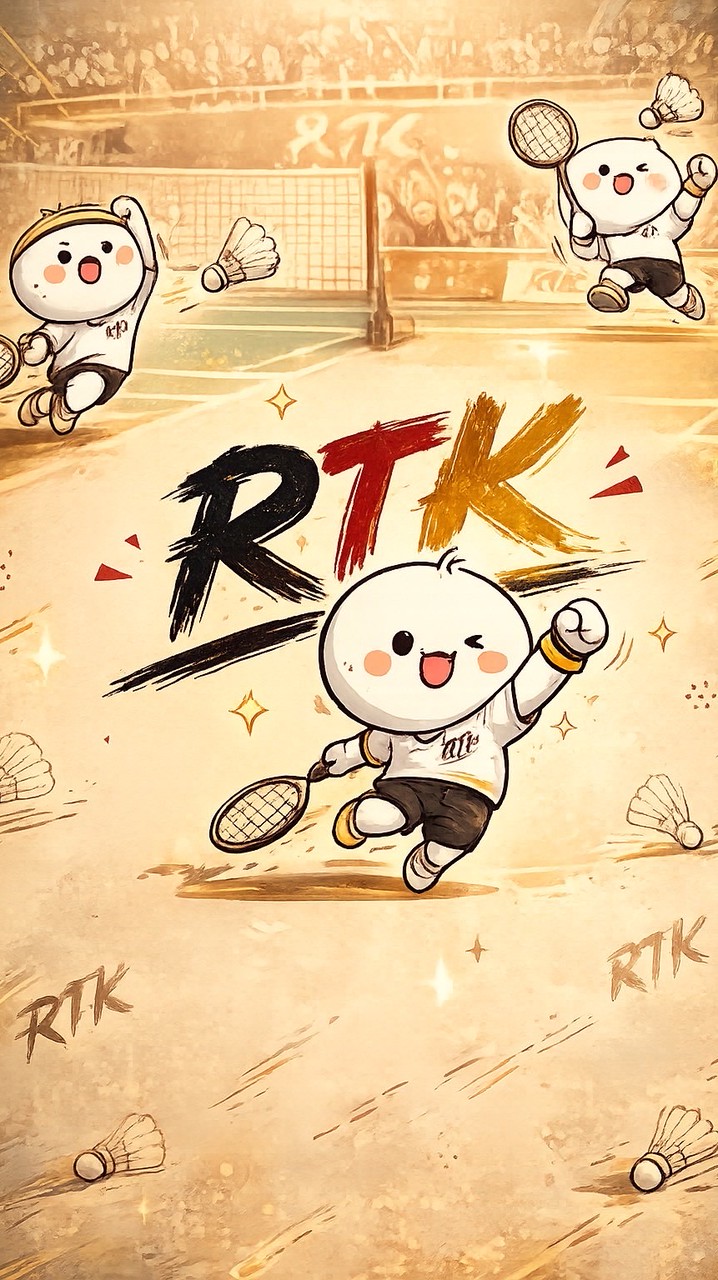 RTK Badminton ห้าม🩷คนในคอร์ท