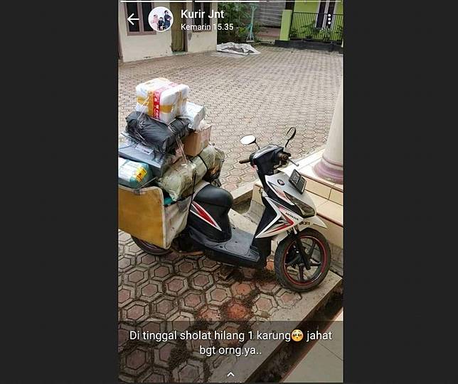 Cerita Kurir Kehilangan Sekarung Paket saat Ditinggal Salat Ini Bikin Ikut Sedih