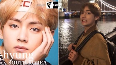 再度榮獲「全球最帥」！ BTS 金泰亨 V 「帥氣穿搭」遊倫敦，全身都要價不斐！