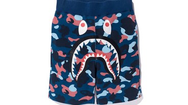 今夏必備！A BATHING APE鯊魚短褲