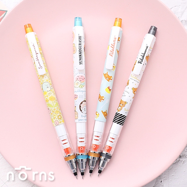 【日貨uni Kuru Toga 360度旋轉自動筆 SAN-X P2】Norns 角落生物 防斷芯自動鉛筆 日本正版拉拉熊