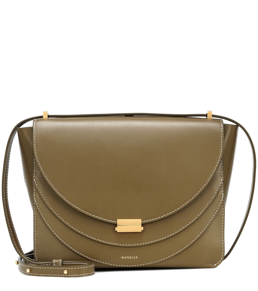 Wandler's signature Luna shoulder bag is an undeniably feminine style defined by smooth lines.