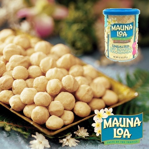 夏威夷豆真空罐裝美國【MAUNA LOA-夢露萊娜】夏威夷果仁 4種口味可選