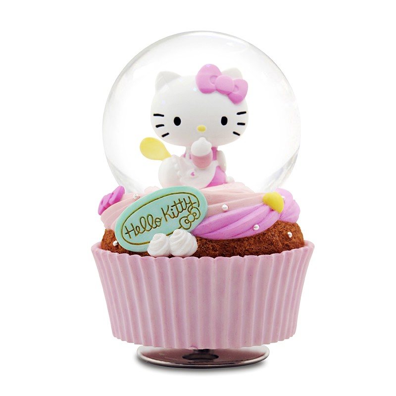JARLL 讚爾 Hello Kitty 甜點 水晶球音樂鈴