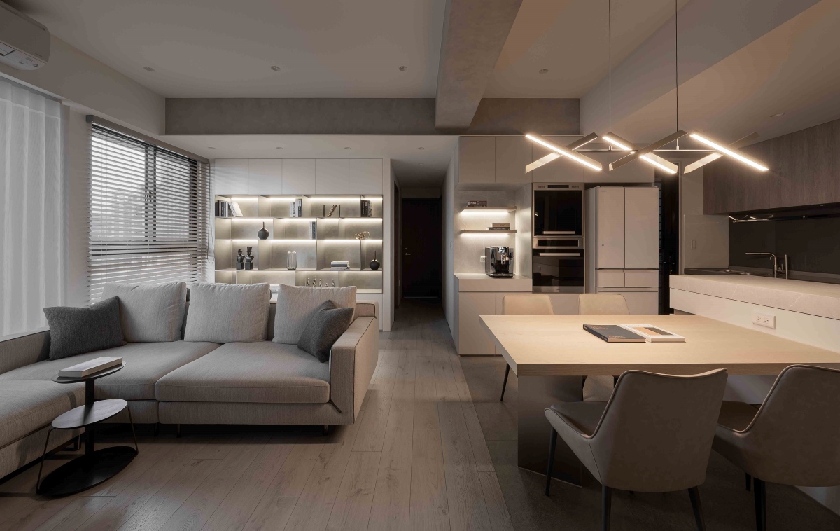 餐邊櫃；餐邊電器櫃；電器櫃；室內設計；餐廳設計