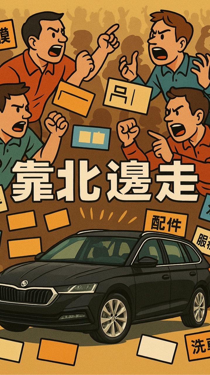 就是你我認識的廠商店家維修廠通通靠北邊走-Skoda車群