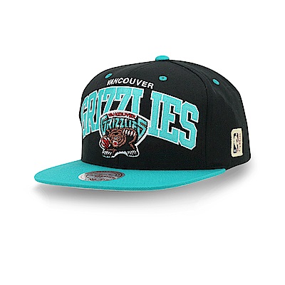 型號：INTL226VANGRI美國百年歷史運動品牌Mitchell & Ness。HWC復古系列。帽沿、帽身兩色拼接設計。帽側HWC刺繡。適合頭圍55-60公分。