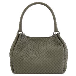 ◎★專櫃商品 附專櫃購證|◎★經典的編織手法|◎★簡約的時尚風采品牌:BOTTEGAVENETA/BV品牌定位:國際精品背法:肩背包款:托特包顏色:灰色系外層材質:羊皮外層材質說明:小羊皮內層材質:布