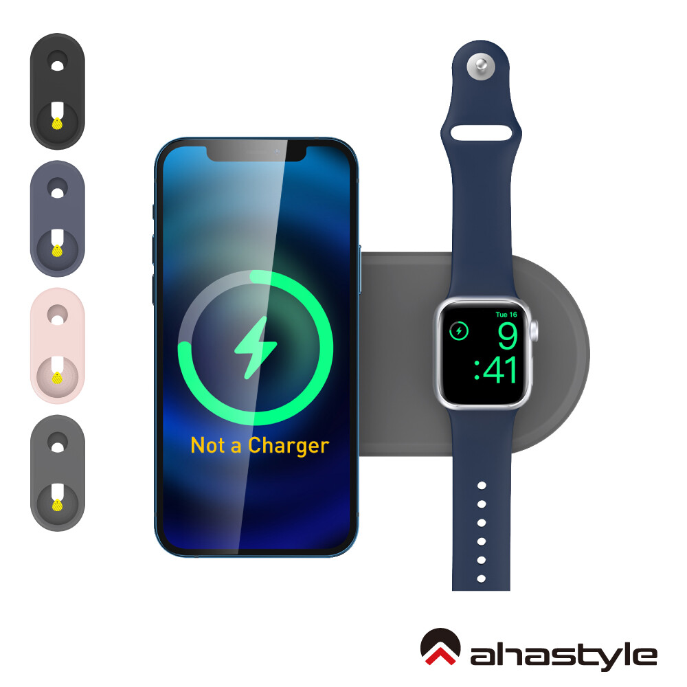 商品特色 可同時為iphone magsafe 系列及apple watch 充電解決桌面雜亂的困擾 充電座平面設計一放即充提供您更便利的充電功能 精選矽膠材質避免線材放置時被刮傷全面保護一點都不放過