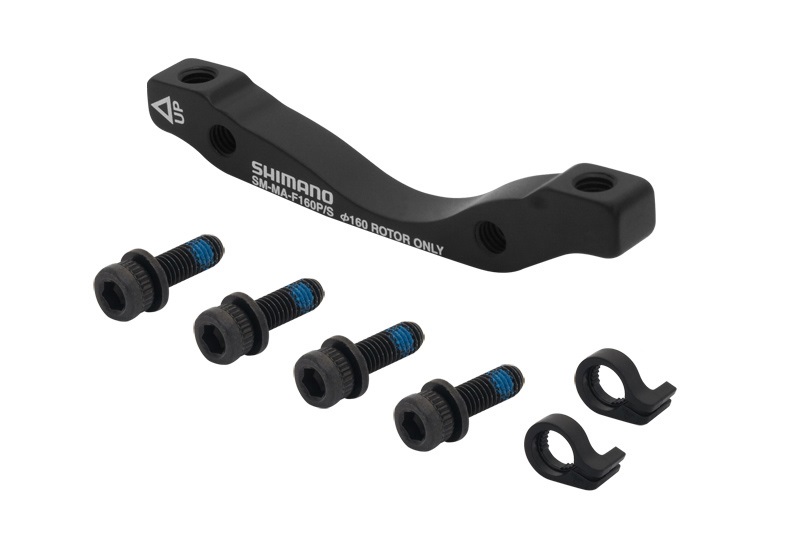 【關站倒數中】《SHIMANO》碟煞卡鉗轉接座 前160 Post/Standard