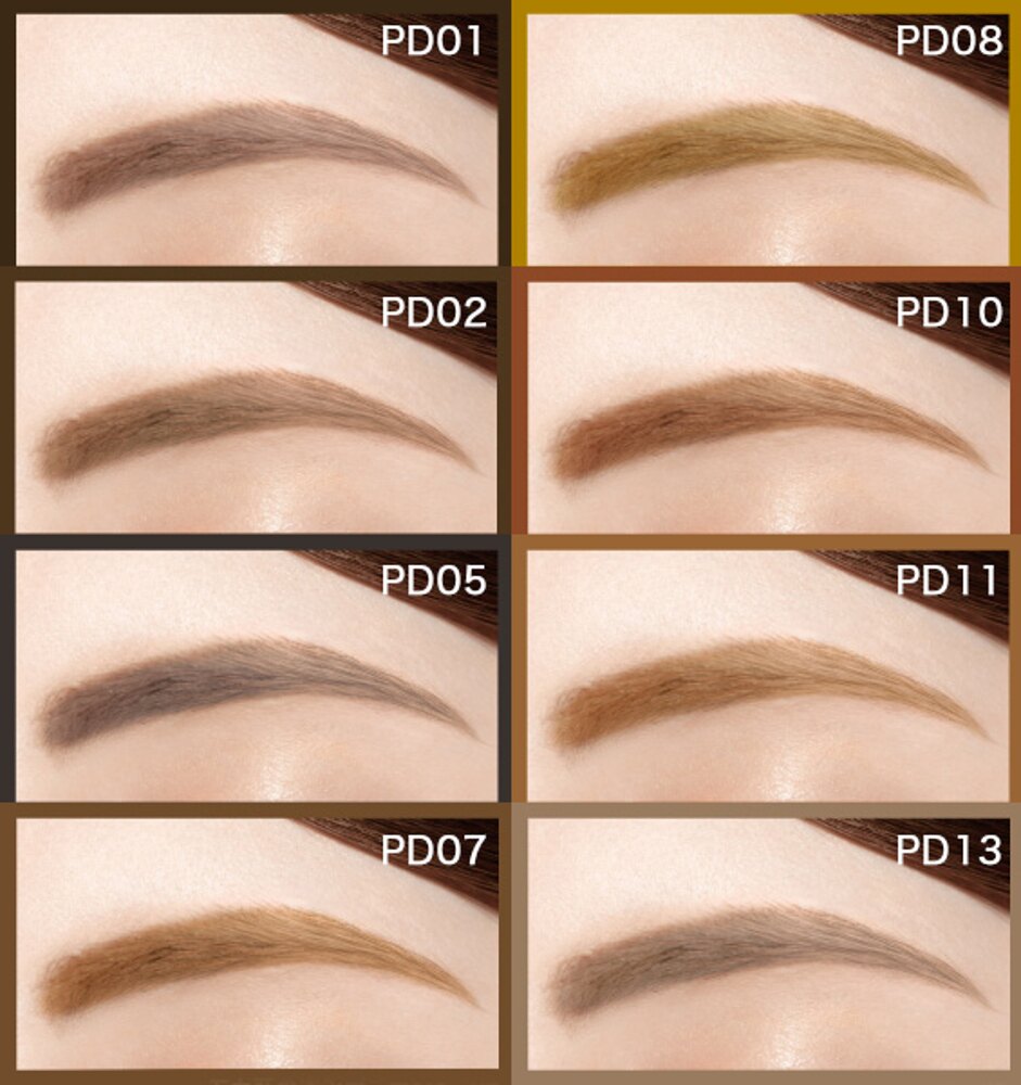 EXCEL 3合1 持久造型眉筆 眉粉 眉刷 PD05 炭灰棕