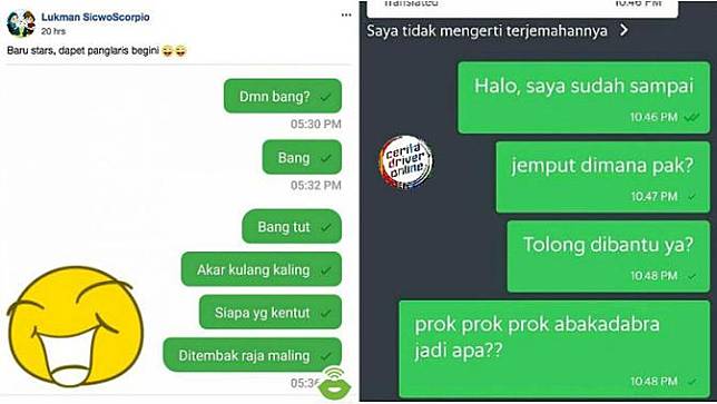 Tidak jarang ada oknum-oknum pelanggan yang menguras kesabaran para pengemudi ojek online.