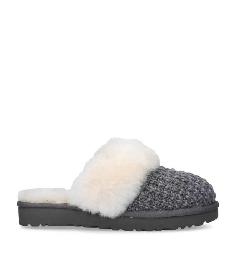 Ugg Shearling Cozy Knit Slippers