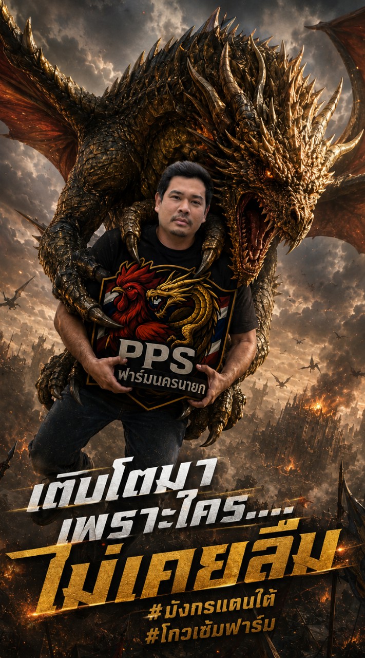 🐲PPSฟาร์มนครนายก พัฒนาไก่ชนสายเลือดโกวเซ้มฟาร์ม100%🐲
