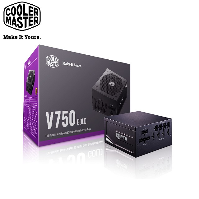 Cooler Master V Gold 全模組化 80Plus金牌 750W 電源供應器