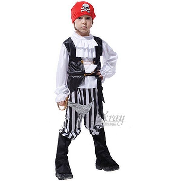 X射線【W652439】北歐小海盜，化妝舞會/海賊/萬聖節/聖誕節/航海王/cosplay/船長/船員/海賊王