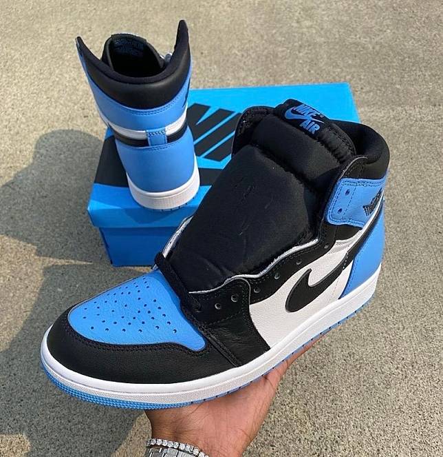 不能錯過的經典配色！Air Jordan 1 Retro High OG “UNC Toe” 實鞋照