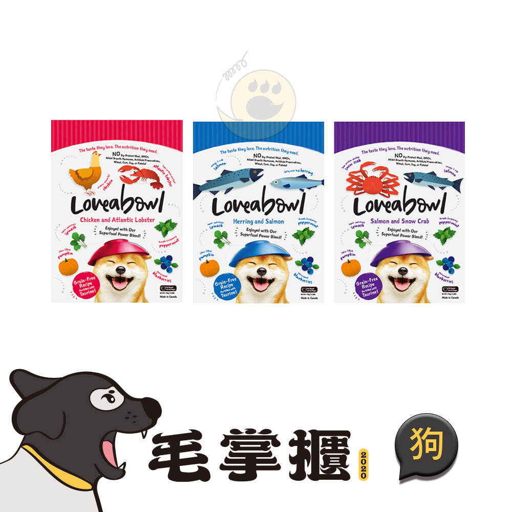 囍碗loveabowl全齡犬-雞肉&大西洋龍蝦 脂肪少富含omega-6脂肪酸可減少過敏並增強骨骼 主要特點 不含麩質副產品粉生長激素不添加小麥玉米大豆或馬鈴薯人工防腐劑 高蛋白質和omega-3脂肪
