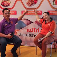 โปรโมชั่น ร้านไส้กรอกแม่ไก่ ตลาดไอยราปทุมธานี
