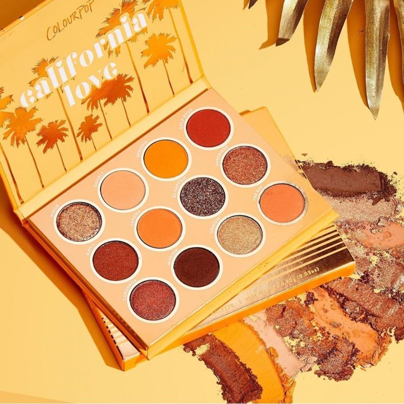 現貨新品 全新 colourpop CALIFORNIA LOVE 橘色調眼影盤 SWEET TALK WHATEVER