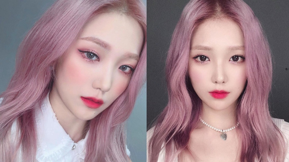 特殊髮色1：霧藍色霧灰色亞麻金