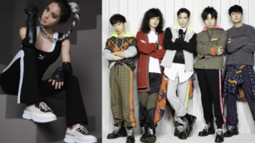 姐的霸氣、哥的帥氣擋不住！蔡依林、蕭敬騰聯手時尚品牌難掩氣場