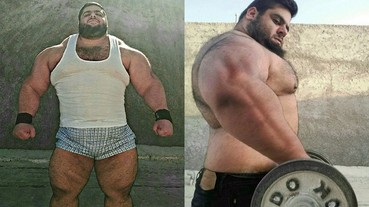 綠巨人浩克真人版！24 歲伊朗男子誇張肌肉成為 instagram 紅人！