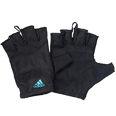 品牌: ADIDAS型號: F49703品名: ESS GLOVE M配色: 黑色 藍色特點: 愛迪達 健身房 單車 吸汗 透氣 涼感 黑 藍