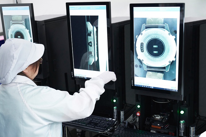 智慧化檢驗加乘人工精細檢測。