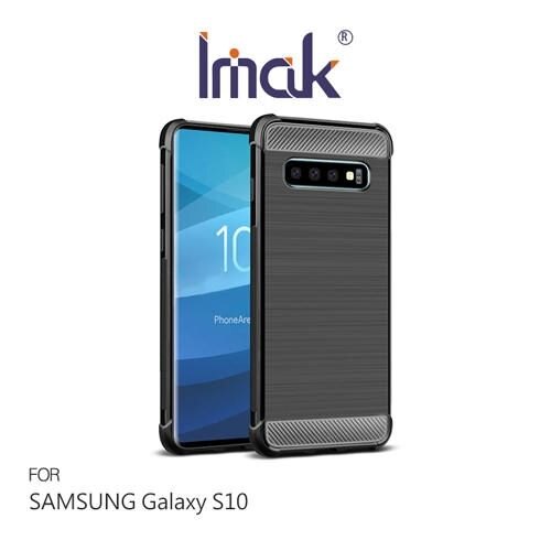 【愛瘋潮】99免運 Imak SAMSUNG Galaxy S10 ThinQ Vega 碳纖維紋套 TPU套 背殼 四角氣囊