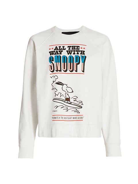 Peanuts x Marc Jacobs The Snoopy Surf Graphic Sweatshirt