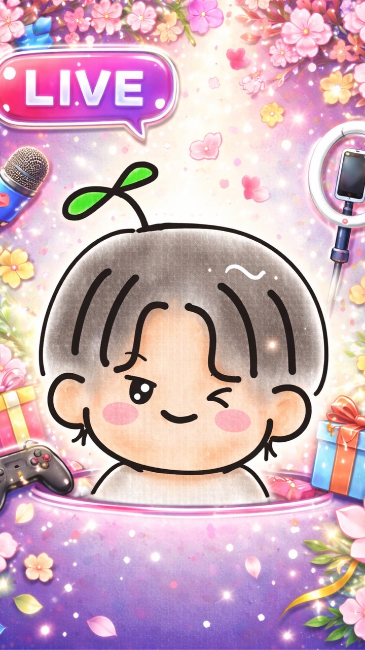 TikTok：スタンプの部屋