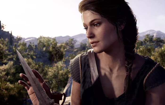 卡珊卓是《刺客教條：奧德賽》的可選主角之一，也是官方改編小說的主角。（圖片來源：polygon）