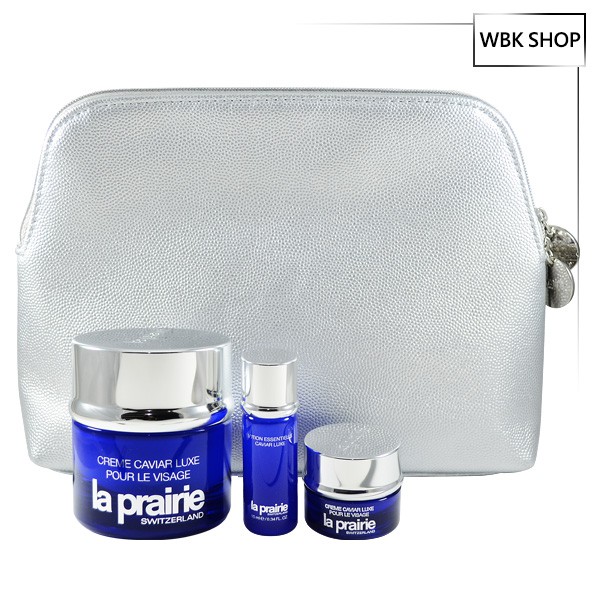 La Prairie 禮包3件組-魚子美顏豐潤保濕霜+魚子美顏豐潤保濕霜+魚子美顏肌底前導精華 - WBK SHOP
