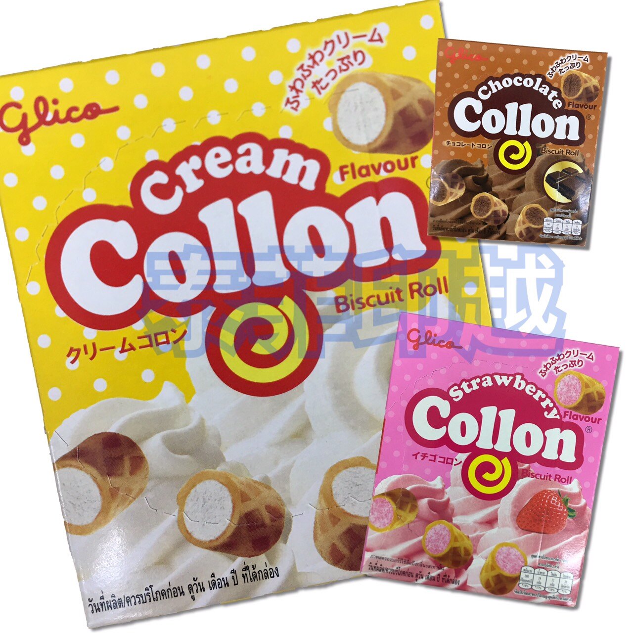 {泰菲印越} 泰國 固力果 COLLON 草莓 牛奶 巧克力 捲心酥