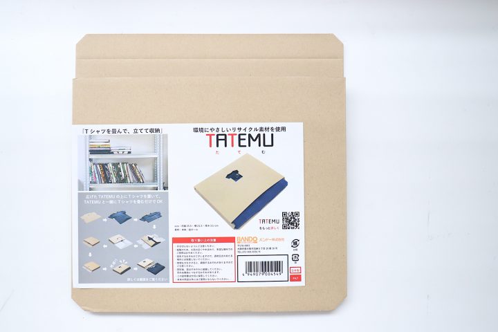立（tateru）+摺（tatamu）=TATEMU